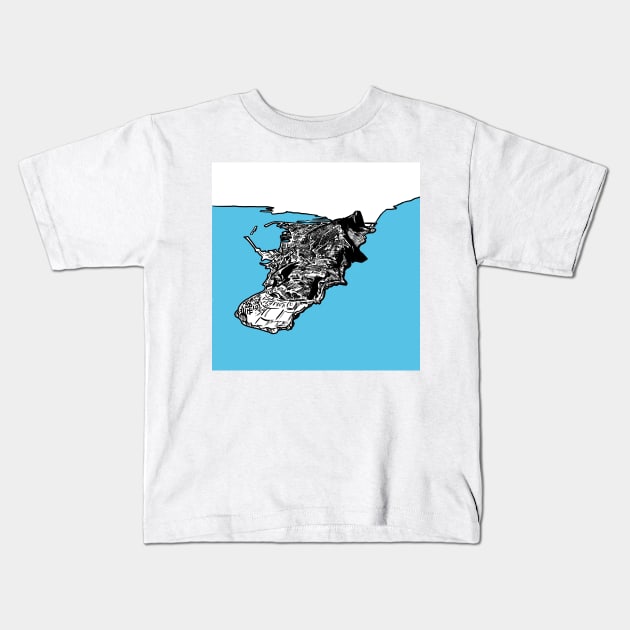 Gibraltar Kids T-Shirt by stephenignacio